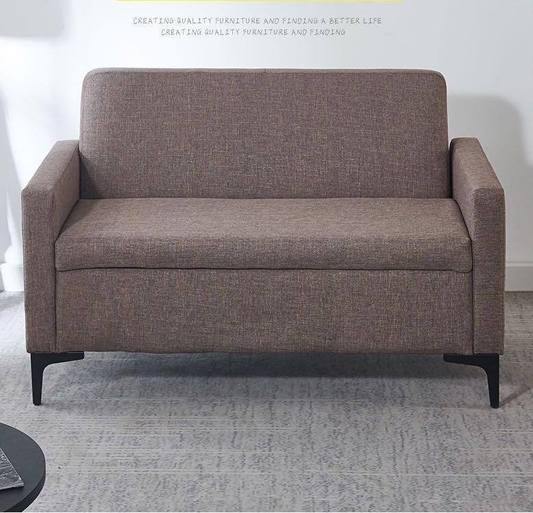 Bench Storage Optional Mini Sofa Arm Dining Bench Backrest, Furniture