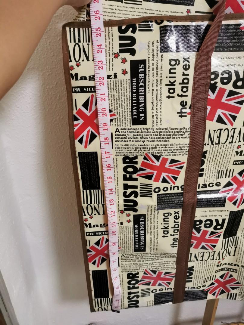 Big Plastic Bag for moving, Women's Fashion, Bags & Wallets, Shoulder