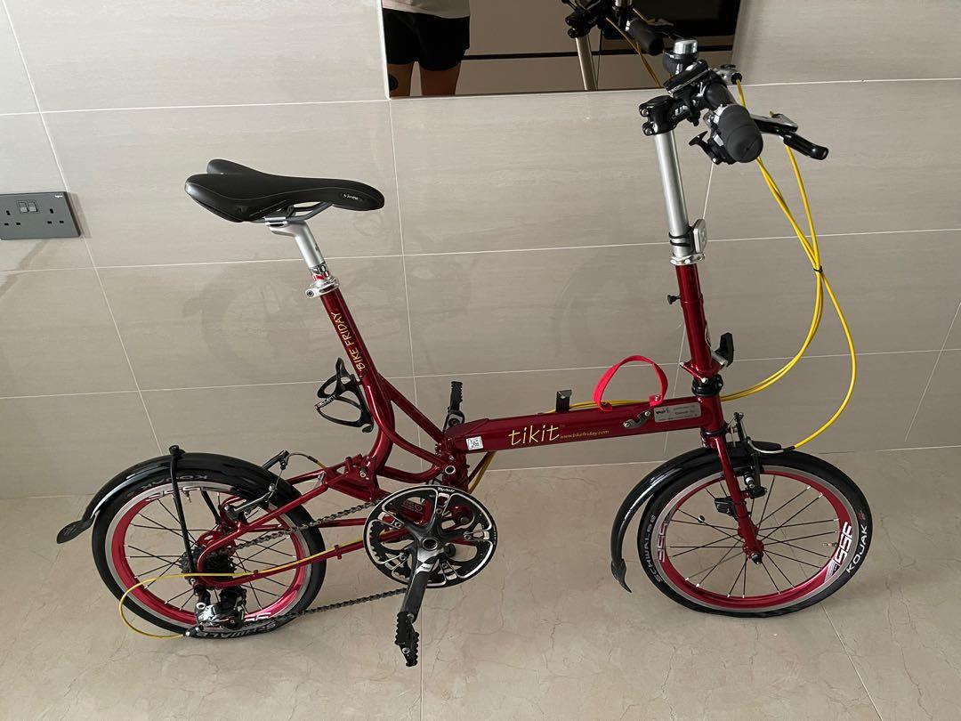 Tikit folding bike top
