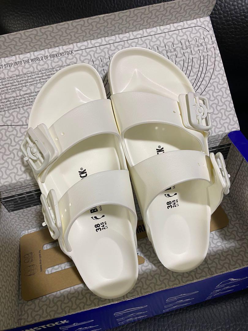 Birkenstock arizona eva white store size 38