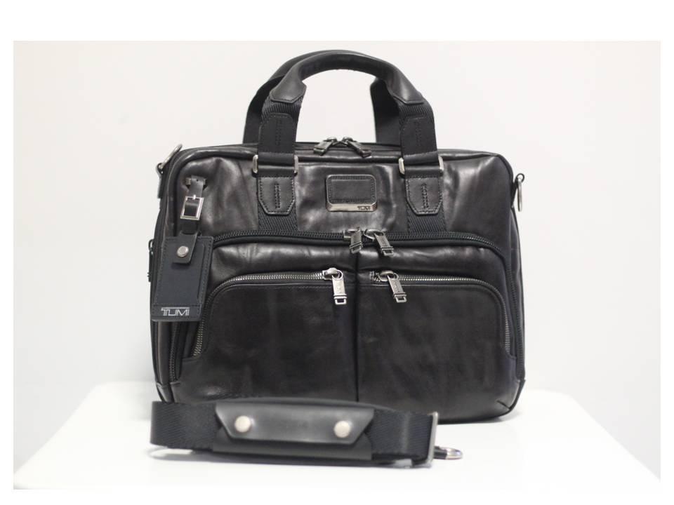 Tumi sales albany leather