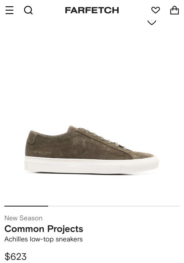 Common projects new season best sale