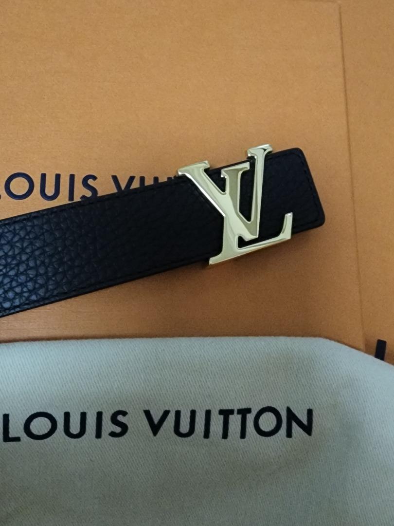 Louis Vuitton LV Iconic 30mm Reversible Belt Brown Monogram Canvas. Size 85 cm