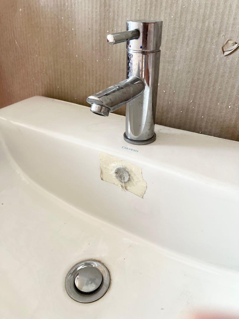 Brand New BTO Bathroom Sink, Furniture & Home Living, Bathroom