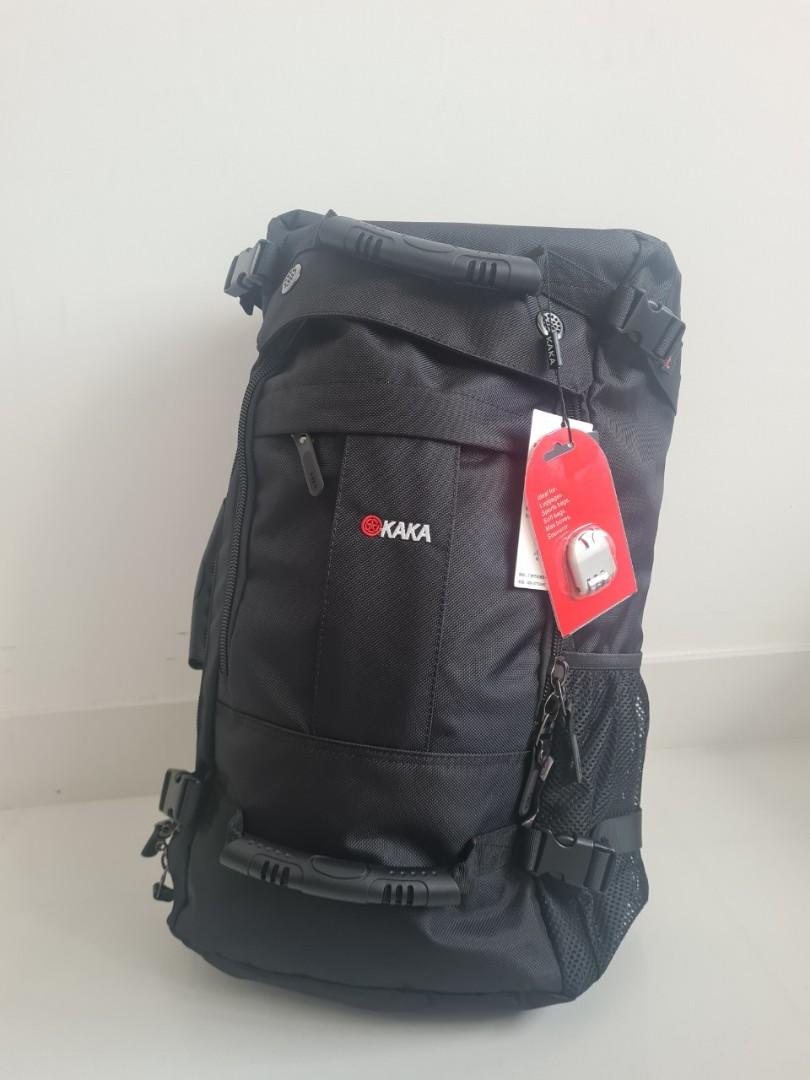 BRAND NEW KAKA Travel Backpack,CarryOn Bag Water Resistant Flight