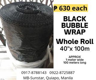 BUBBLE WRAP BLACK GRAY PLASTIC PACKING WHOLE BUO BALIKBAYAN BOX TAPE FRAGILE NEWSPAPER CLING STRETCH FILM SHOPEE LAZADA SUPPLIES