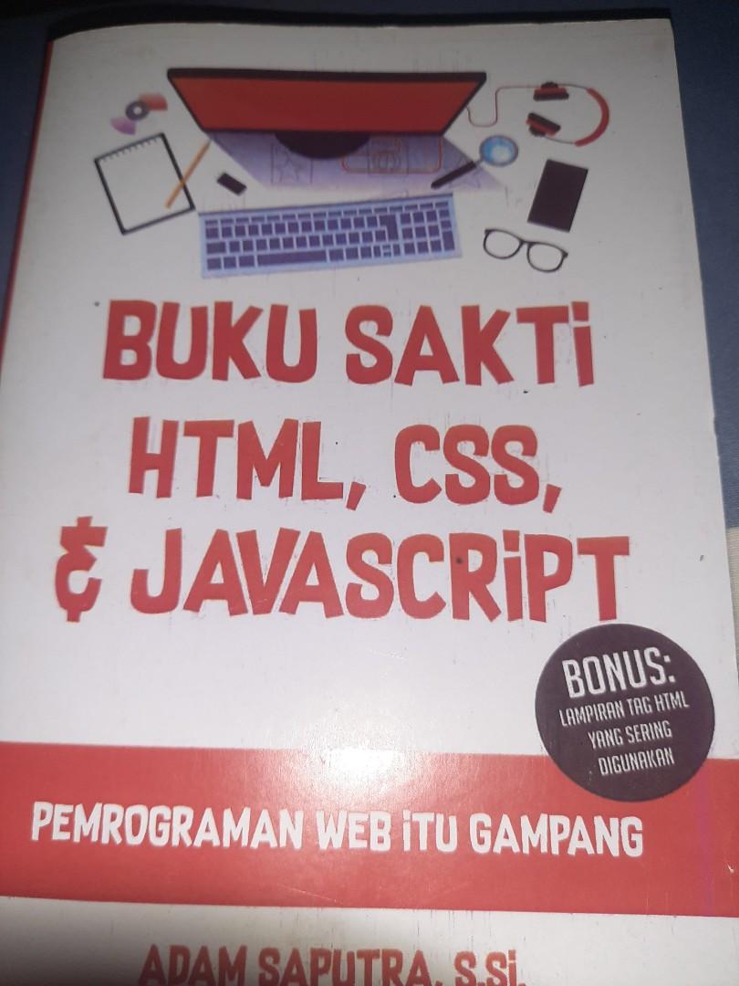 Buku Html Css Java Script Buku Alat Tulis Buku Pelajaran Di Carousell Buku Html Css Java Script Buku Alat Tulis Buku Pelajaran Di Carousell