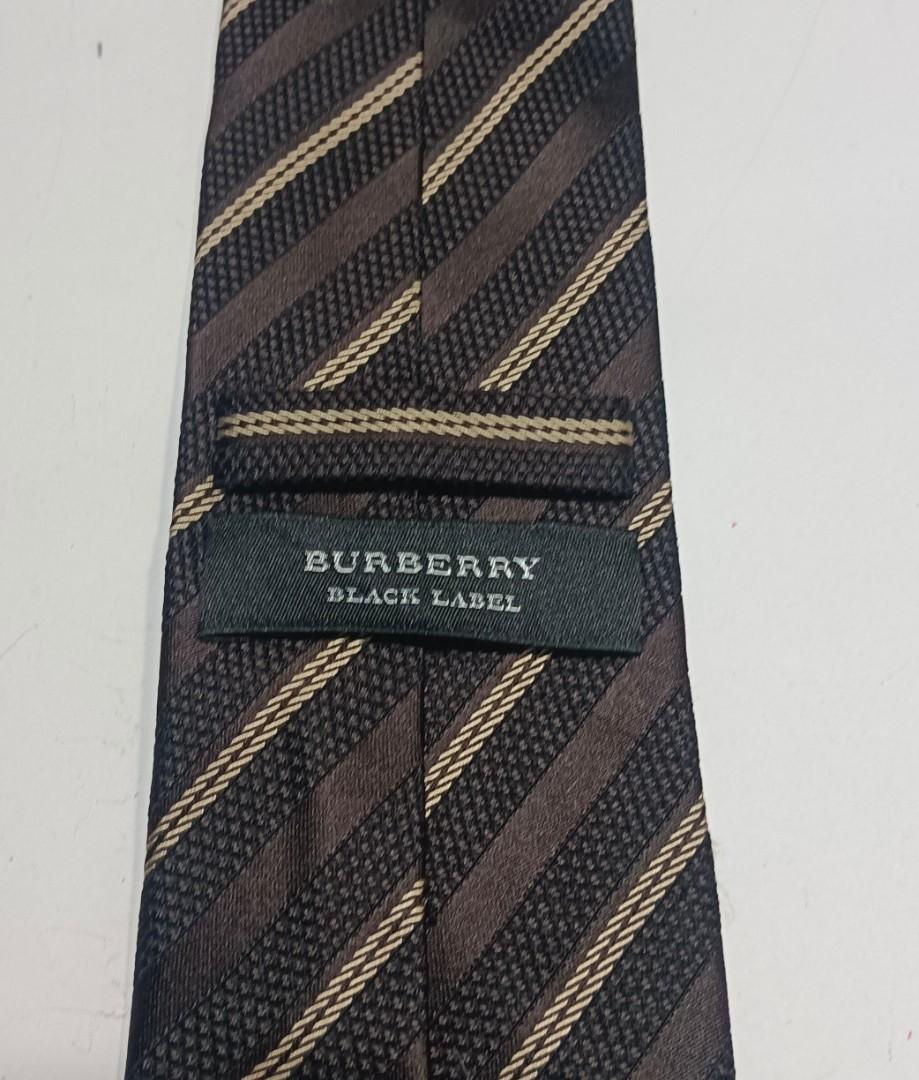 Burberry black label tie sale