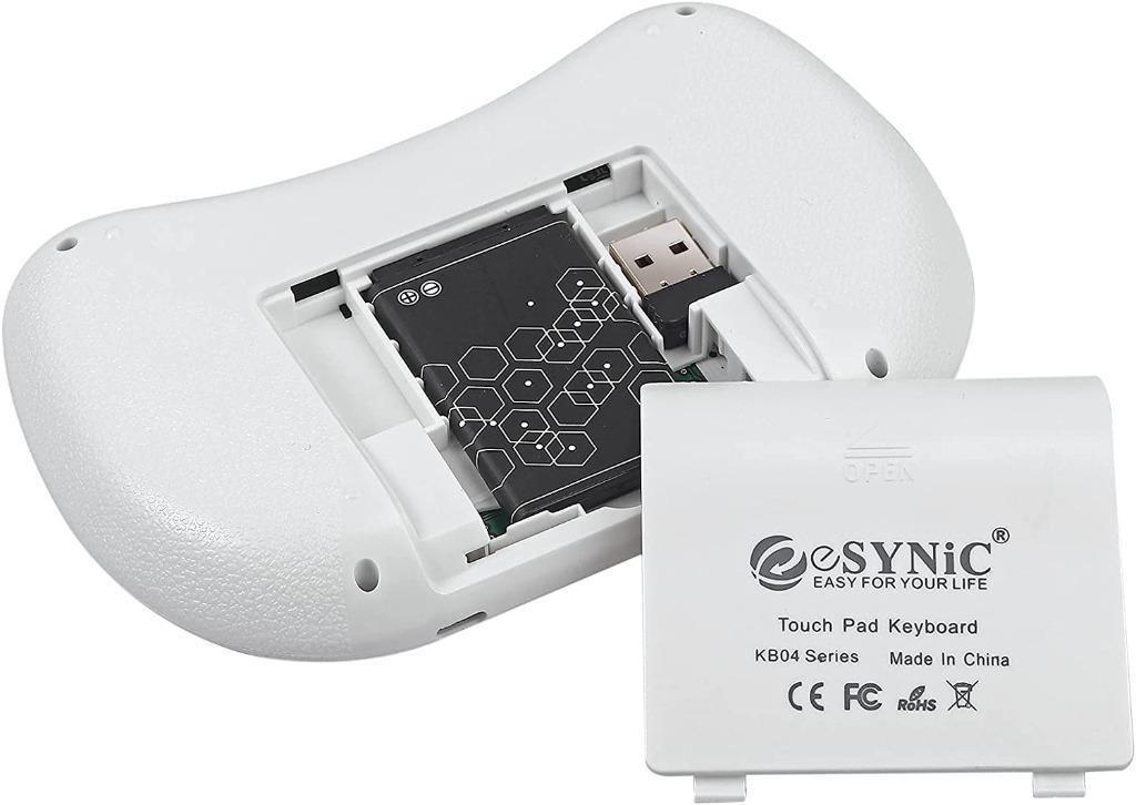 ⭐[C6401] ⭐eSynic Mini Wireless Keyboard 2.4G Mini Wireless XBMC
