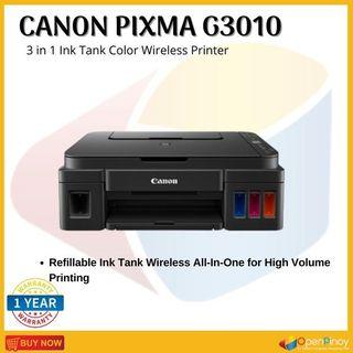 CANON PIXMA G3010 3 in 1 Ink Tank Color Wireless Printer