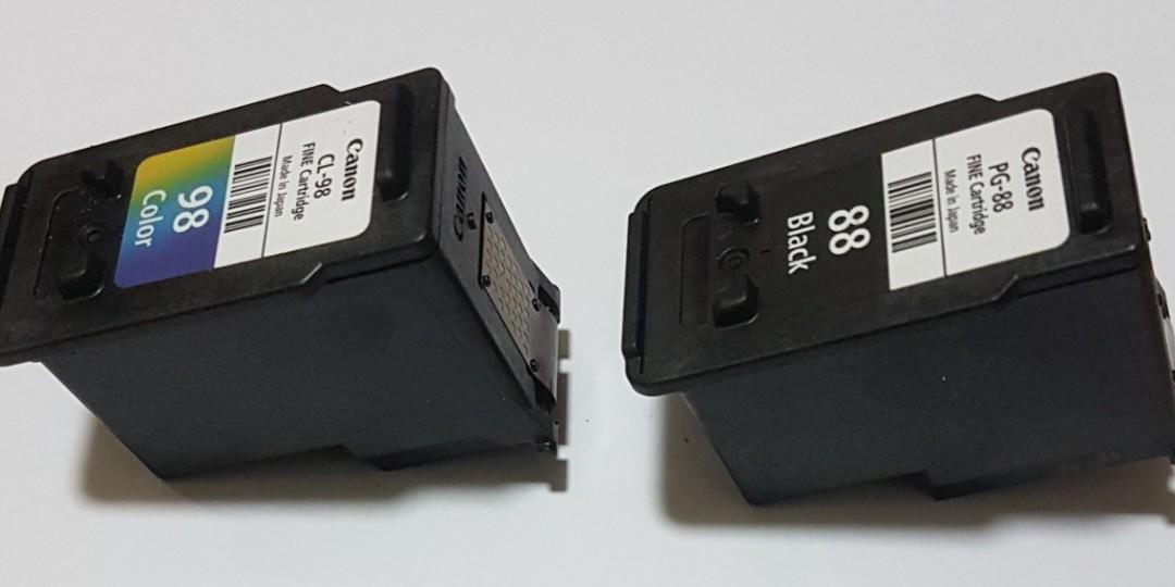 Canon ink cartridge pg 88 and cheap cl 98 price