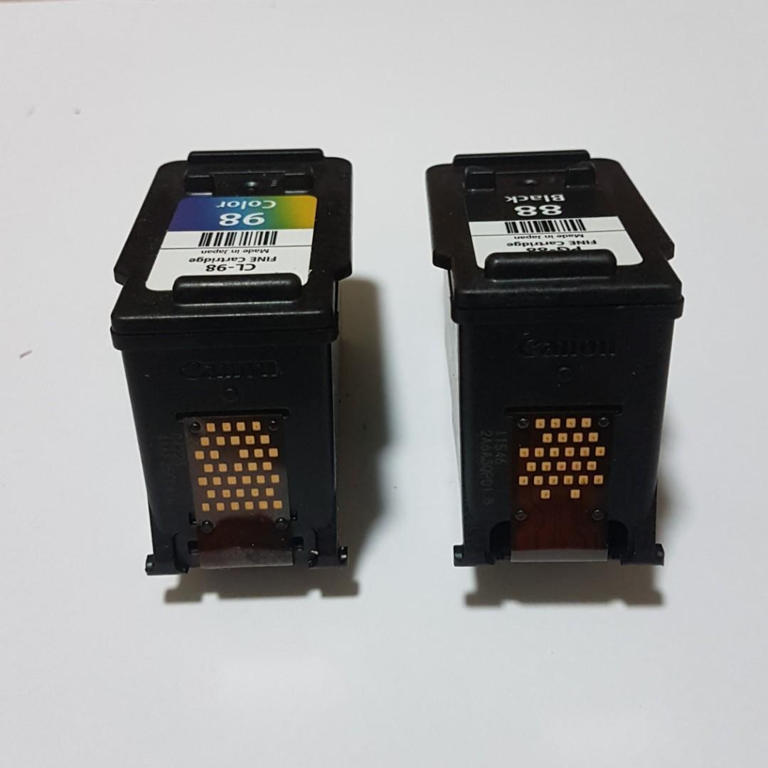Canon ink cartridge pg store 88 and cl 98 price