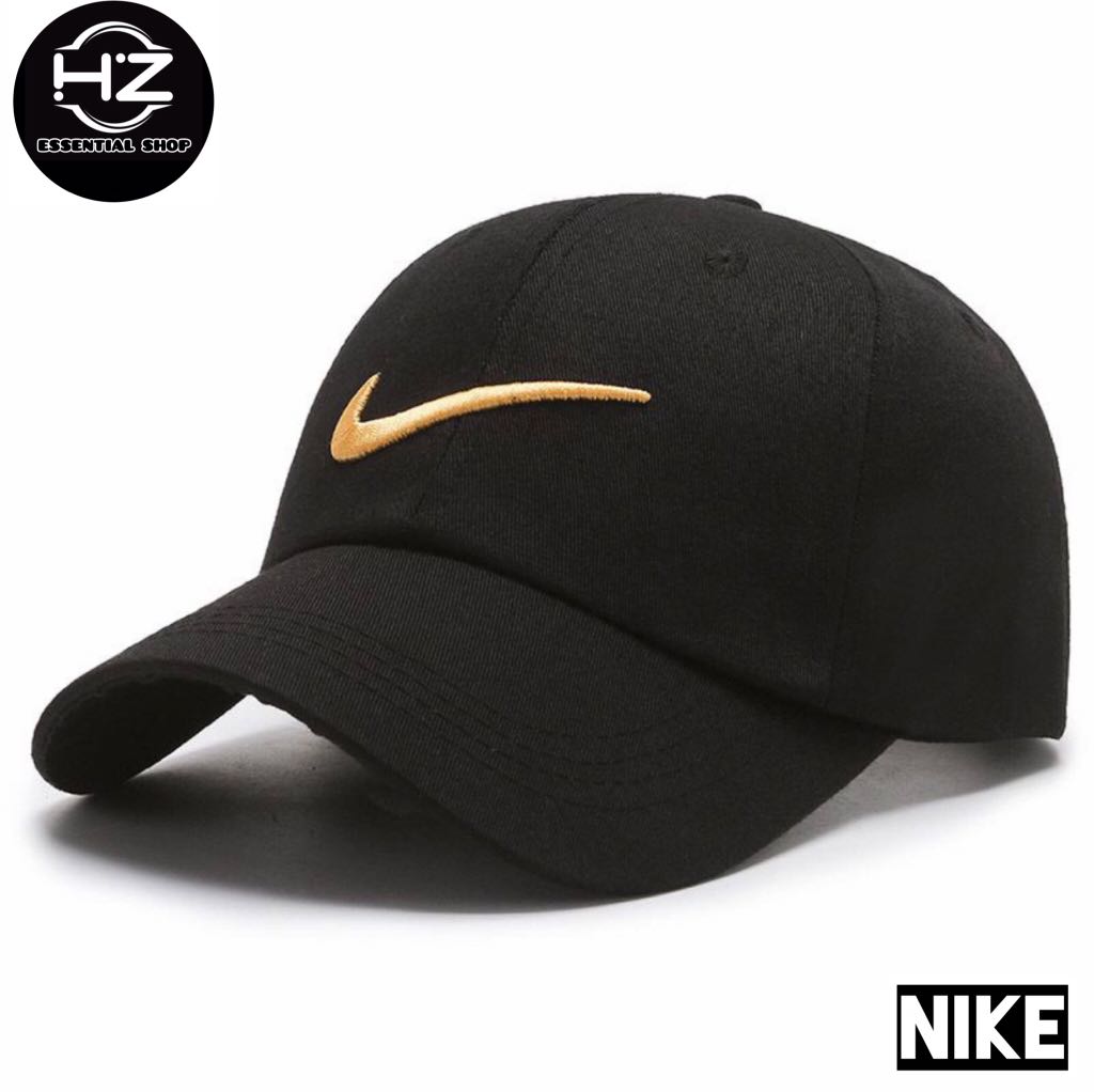 Nike cap gold logo cheap