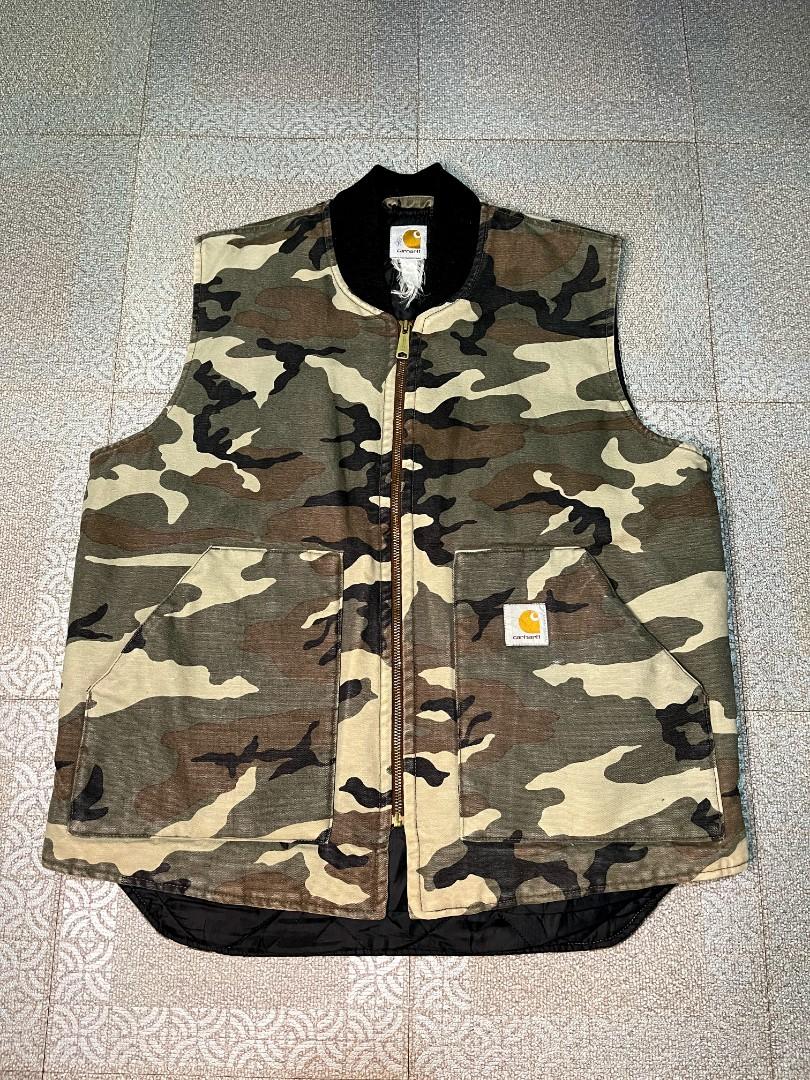 Carhartt camouflage vest shop