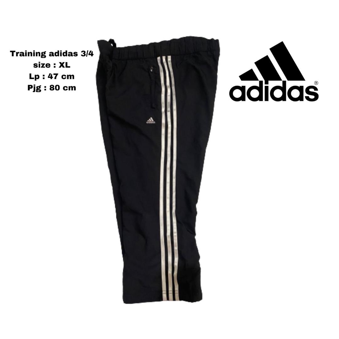 Celana training shop adidas 3/4