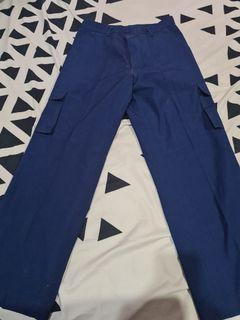 Celana PDL biru SMP size 31