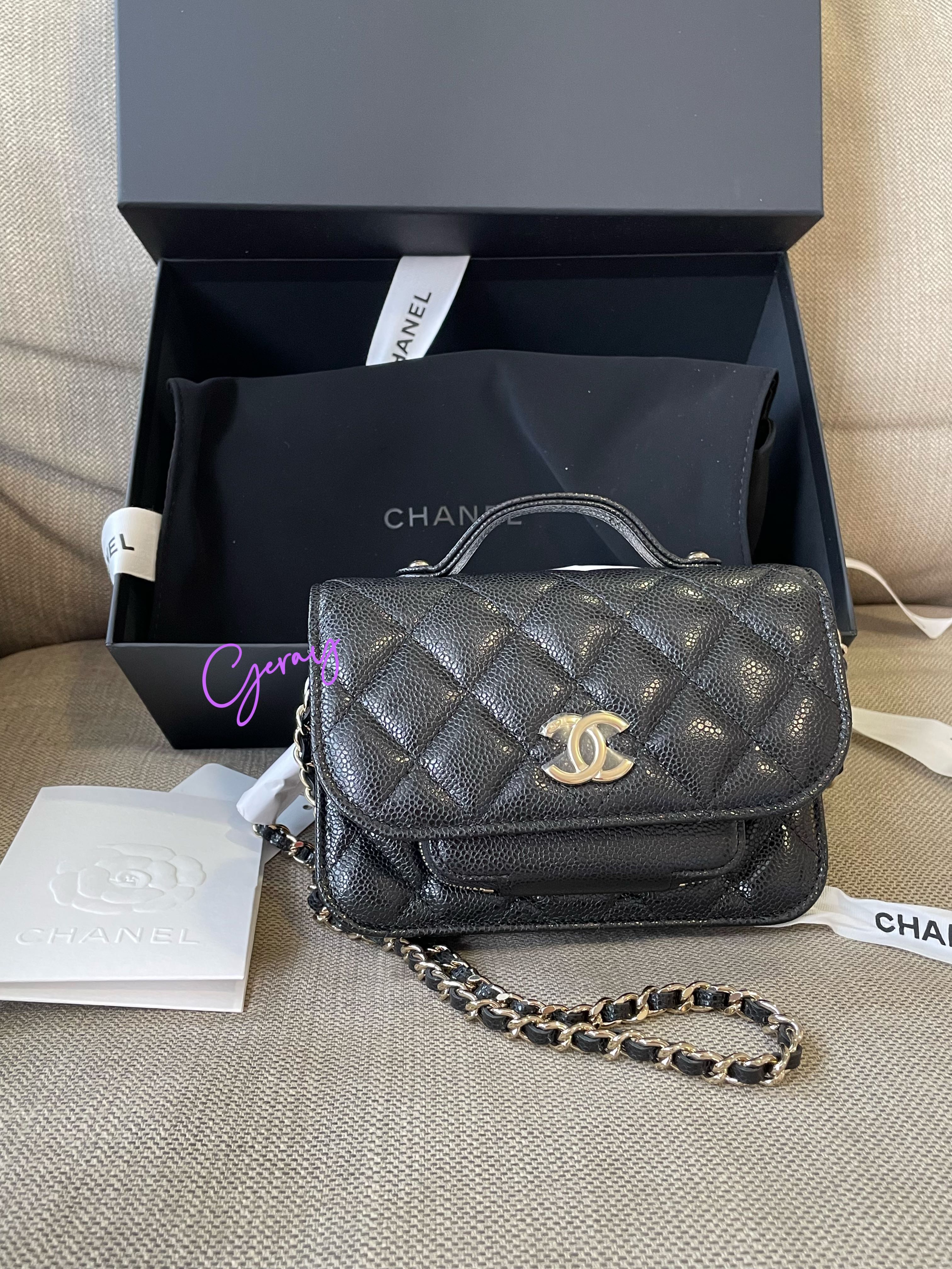 Chanel Business affinity Mini, Luxury, Bags & Wallets on Carousell