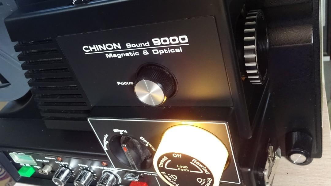 Chinon Sound 9000 MV - Magnetic and Optical Super 8mm film