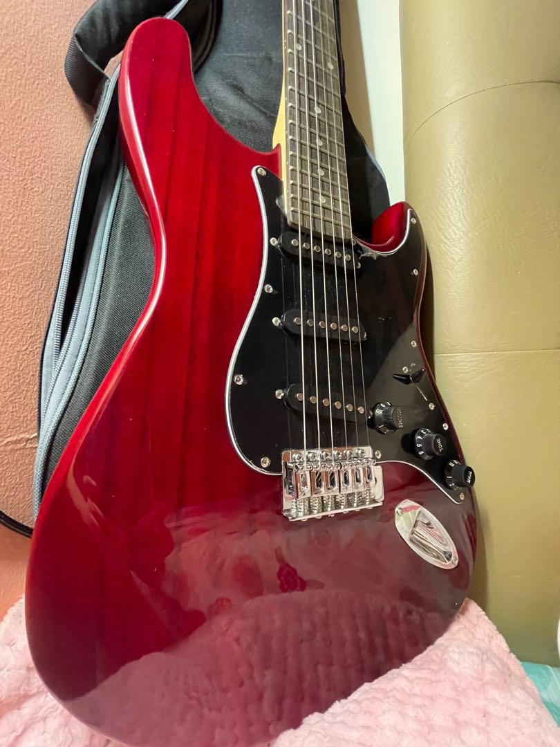 Clifton Vintage Custom Natural Wood Matte Stratocaster Electric