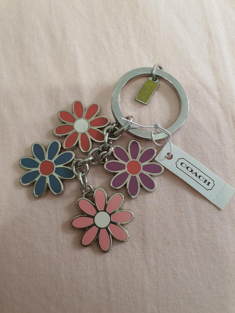 Michael kors outlet flower keychain
