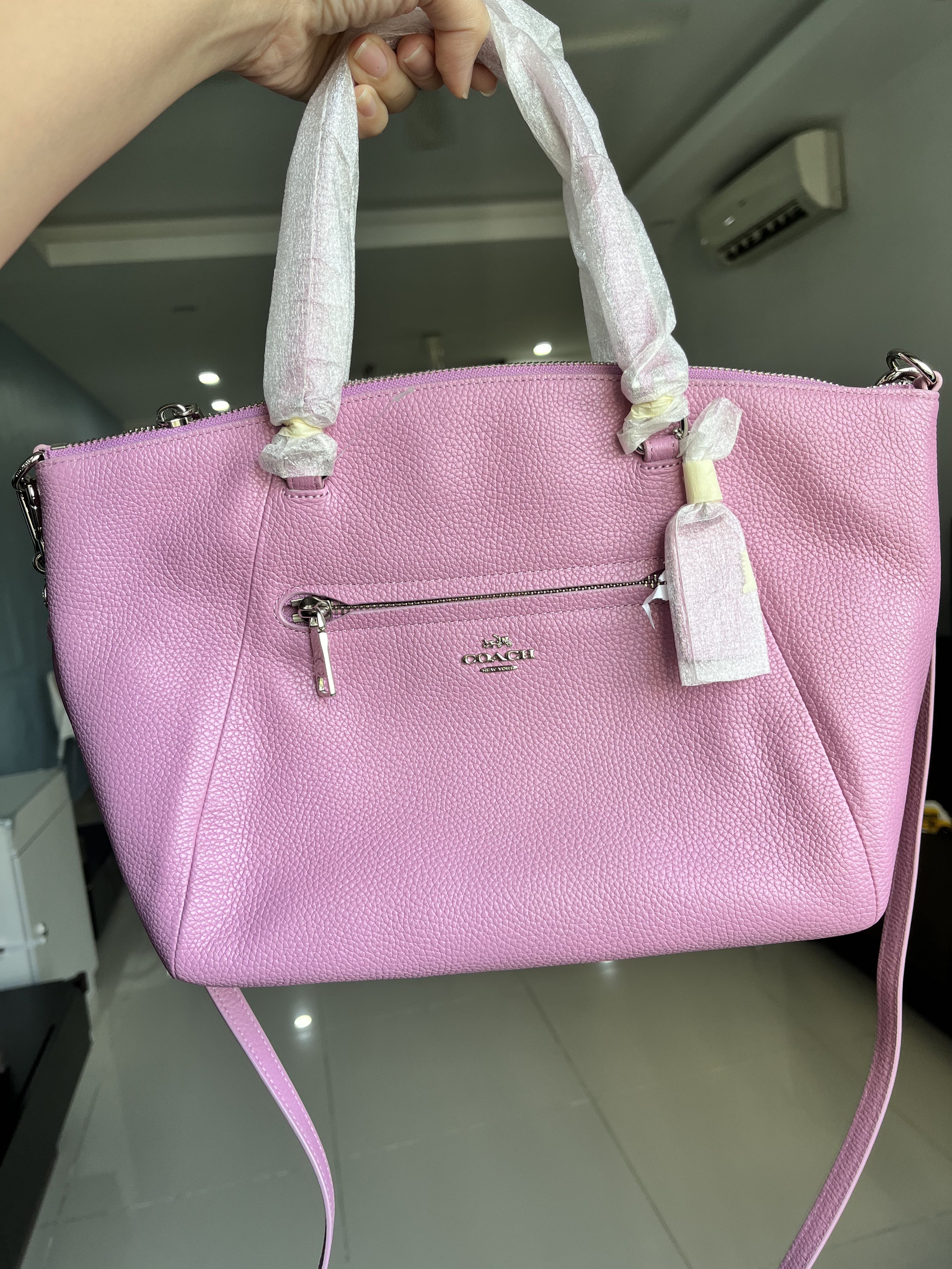 Coach prairie clearance satchel pink