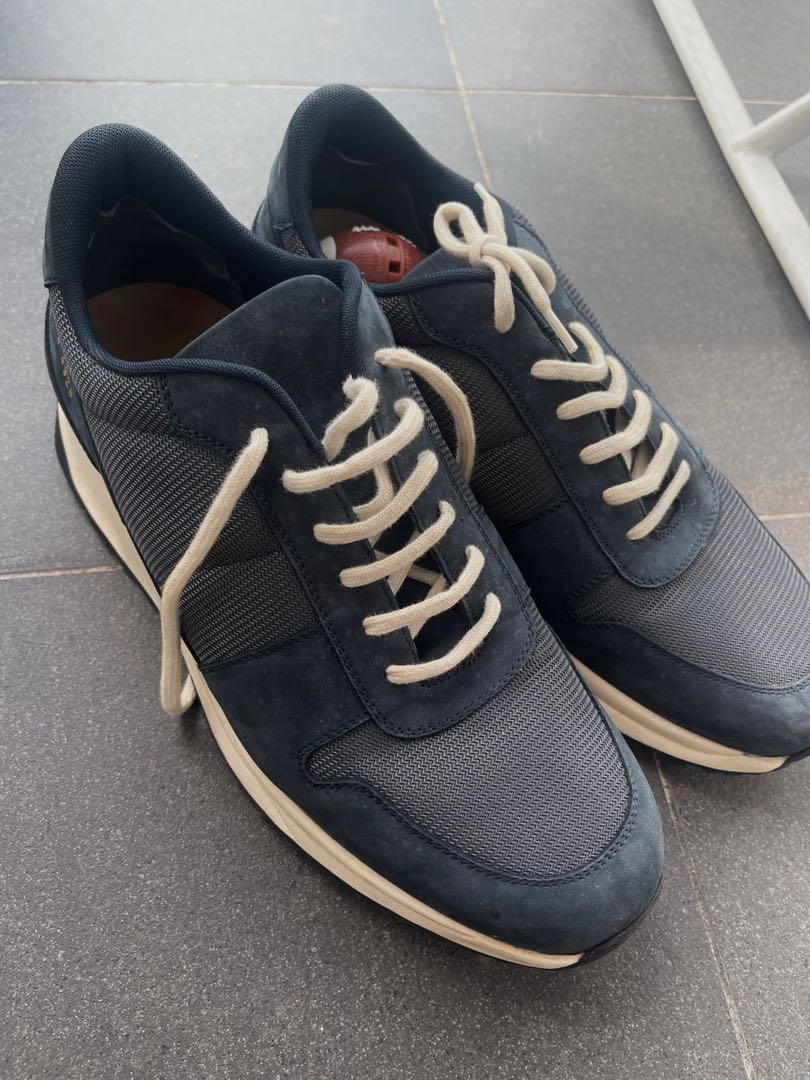 Common projects track 80 sneakers in vintage blue Men s Fashion