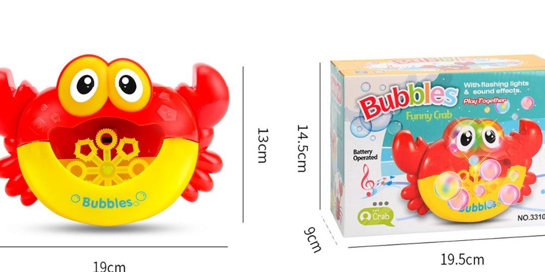 Crab Bubble Machine, Babies & Kids, Infant Playtime on Carousell