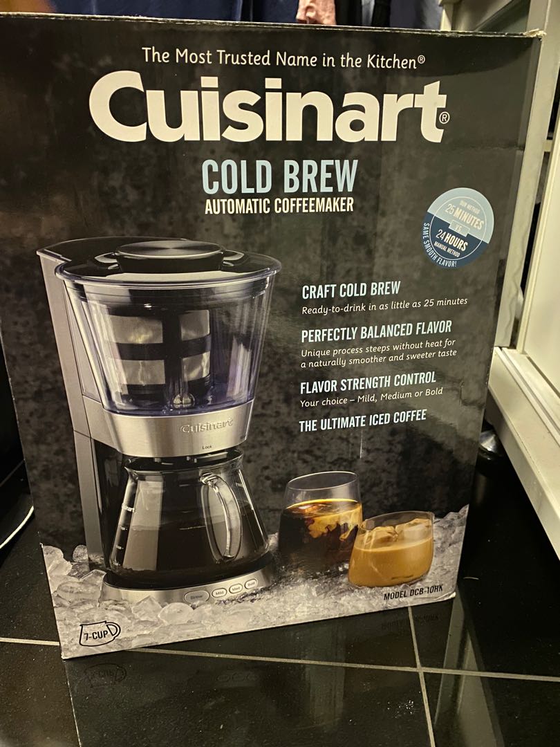 Cuisinart Cold Brew Automatic Coffee Maker, TV & Home Appliances