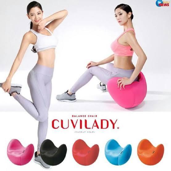 Cuvilady Balance Chair. Used. (Category: Toning & Stretching Accessories) located in Quezon City. Submitted by huntbook.ph (Listing ID 1178812672, Image 3). Description: Used CUVILADY BALANCE CHAIR Washable Cover with pin holes. √ Cleaned and washed. ❗Pen marks are still visible. Pin here for the exact pick up location: Huntbook.ph Online Store About The Product: "Swing Training" The swing training that CUVILADY makes possible to strengthen the d