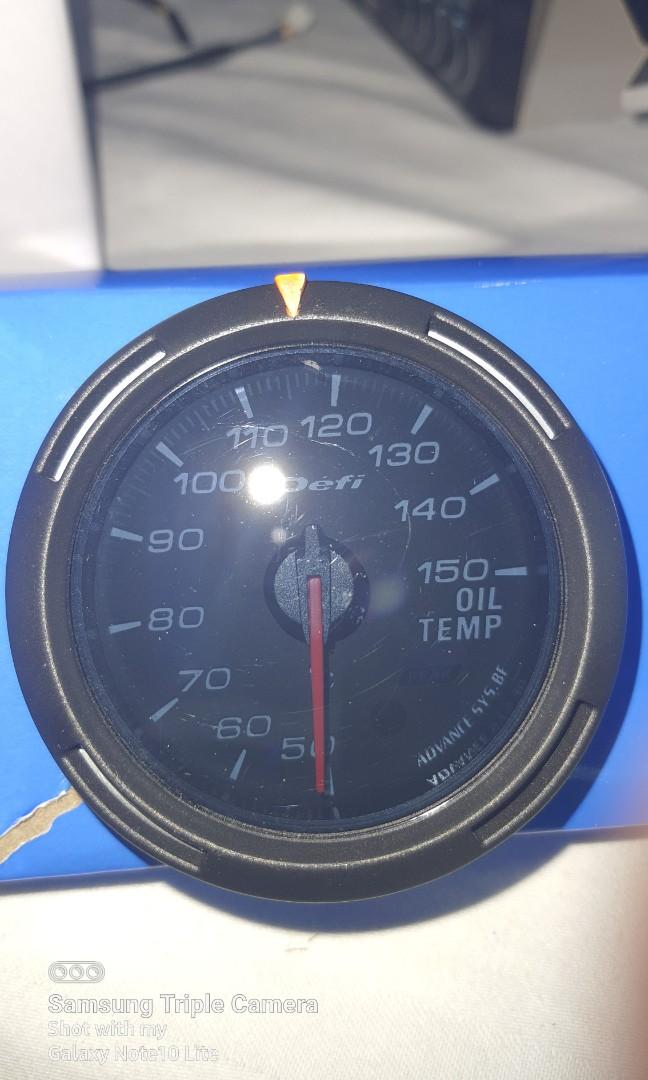 Defi Advance BF 7 colour 60mm Gauge - Oil Temperature With Sensor And ...