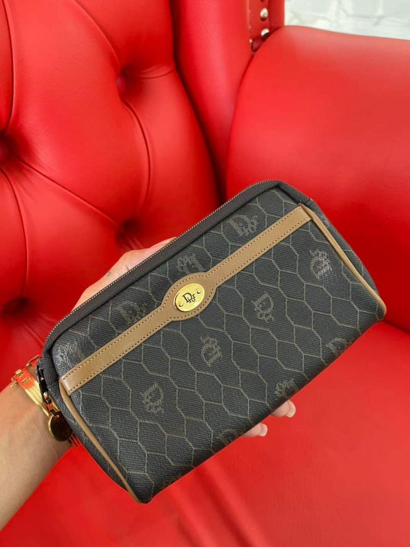 Dior clutch, Luxury, Bags & Wallets on Carousell