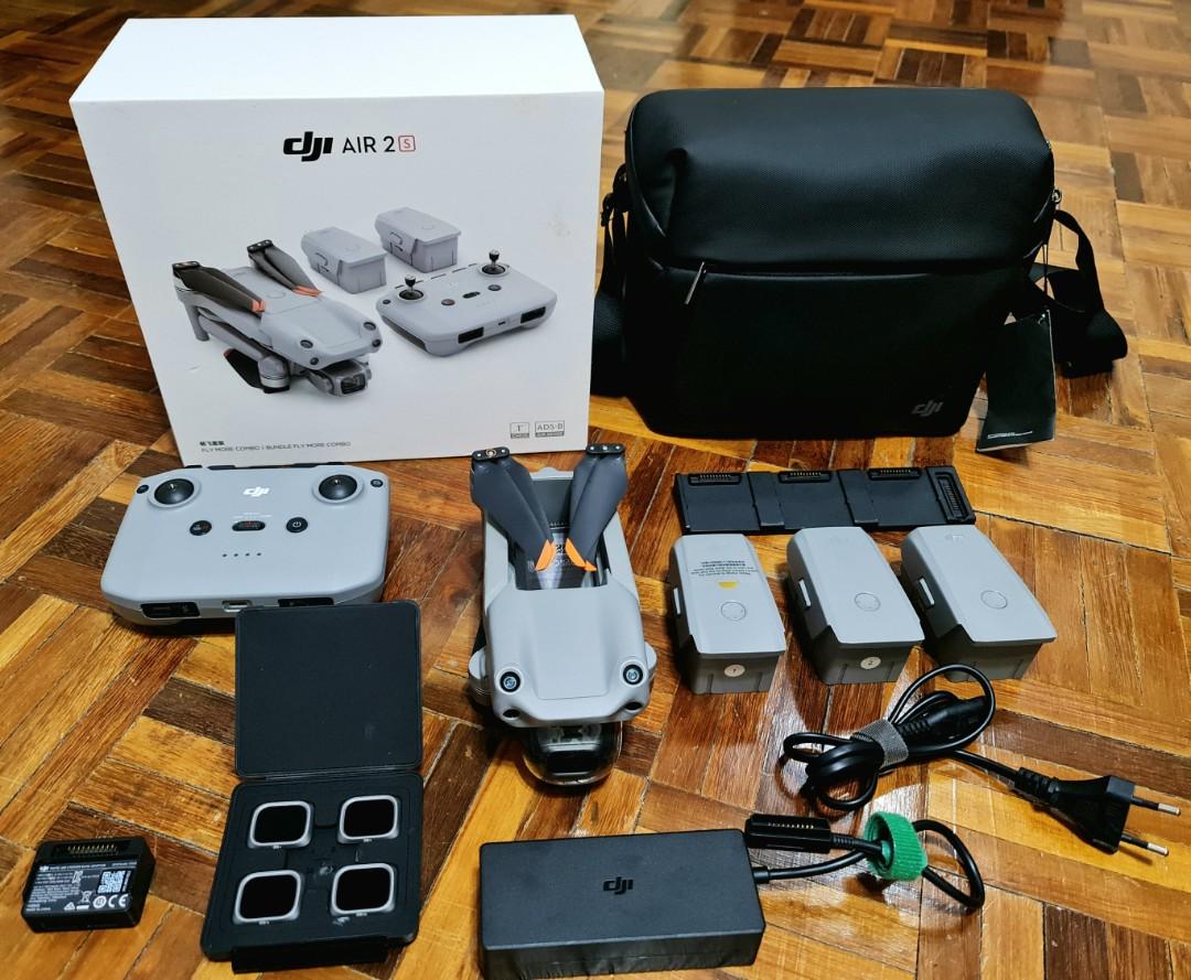 DJI Mavic Air 2s Fly More Combo, Photography, Drones on Carousell