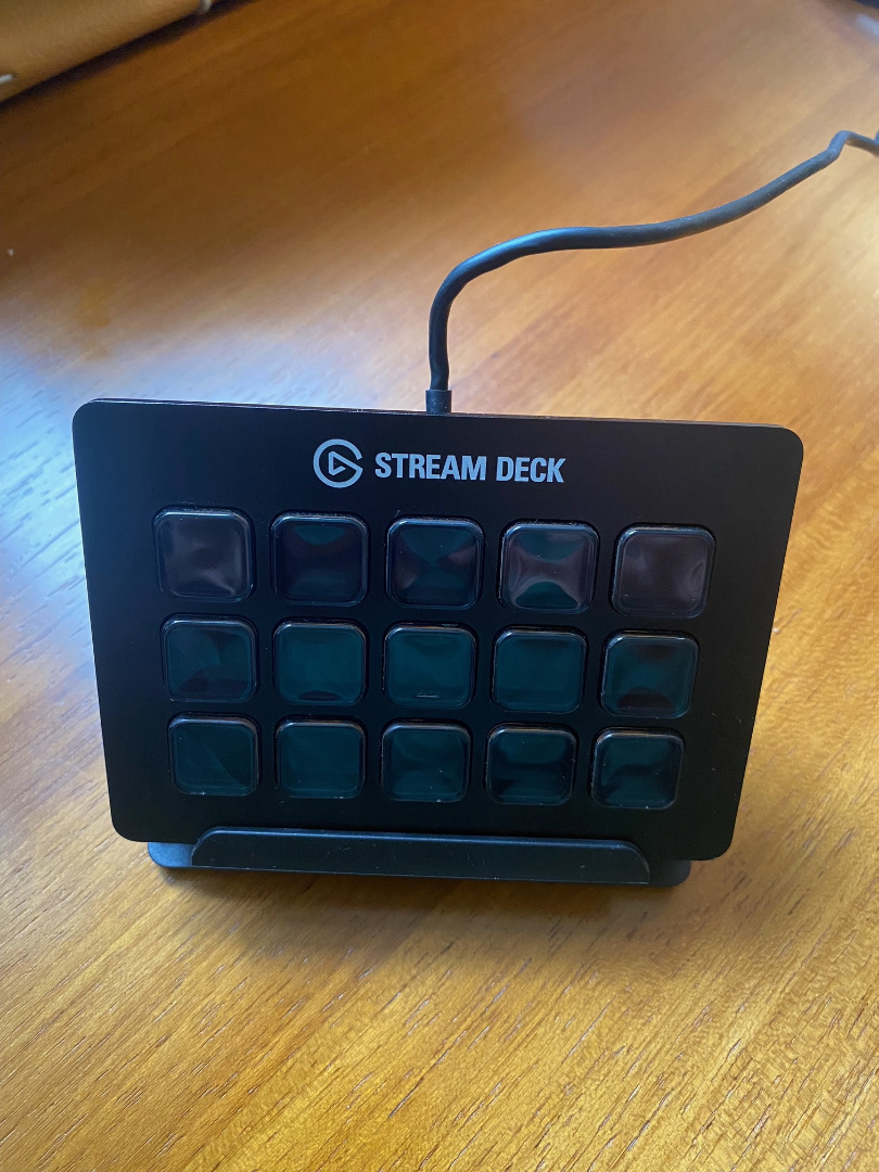 Elgato Stream deck MK2 Black Keyboard Extender Video Audio Production ...