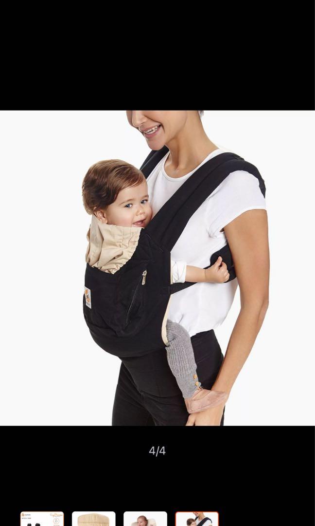 Ergobaby Carrier original black, Babies & Kids, Going Out, Carriers