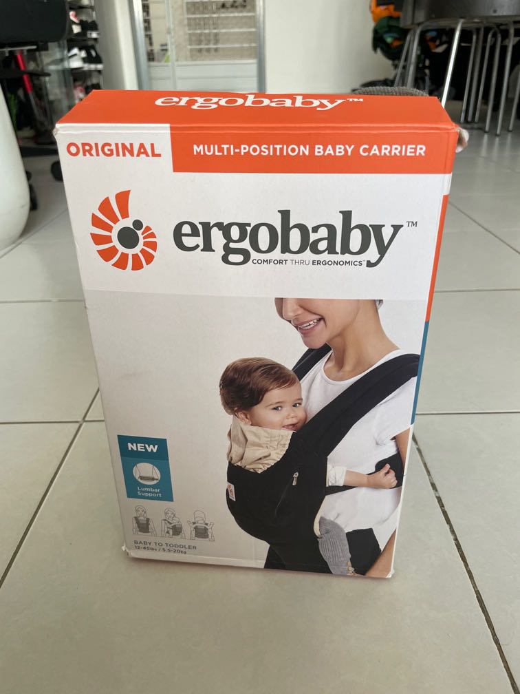 Ergobaby Carrier original black, Babies & Kids, Going Out, Carriers