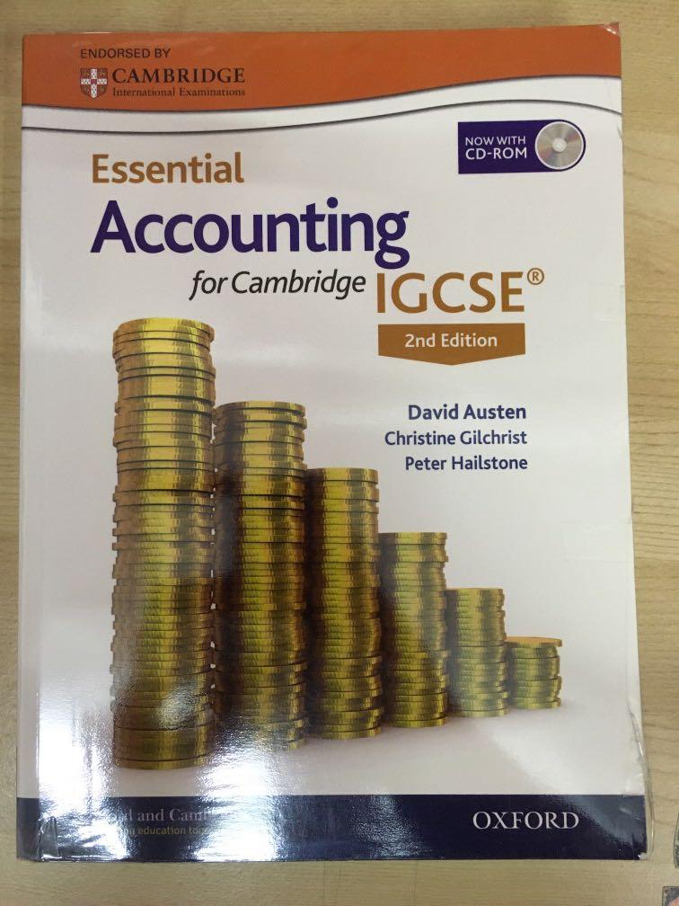 Essential Accounting for Cambridge IGCSE, Hobbies & Toys, Books