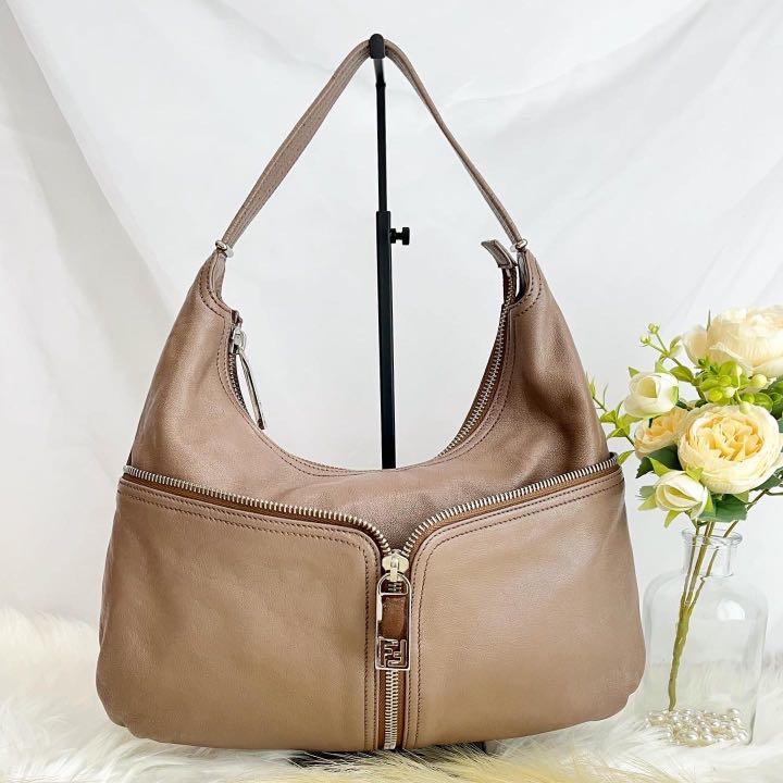 Fendi brown tote bag, Luxury, Bags & Wallets on Carousell