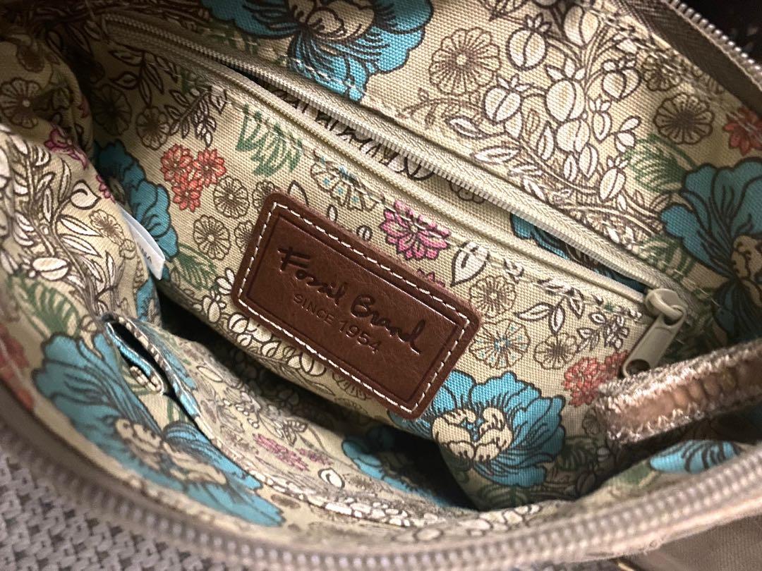 Fossil on sale canvas crossbody