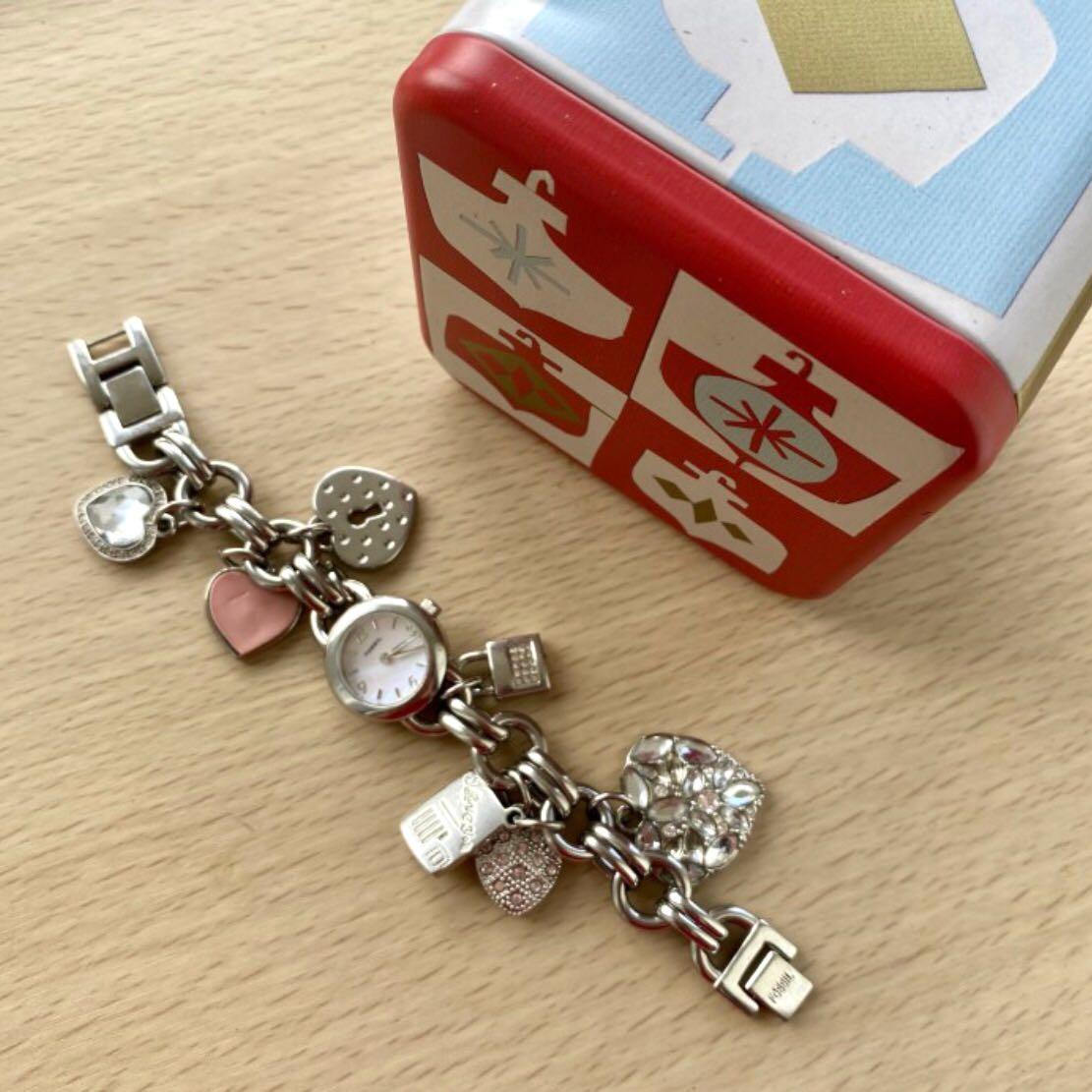 Top more than 75 fossil watch charm bracelet 3tdesign.edu.vn