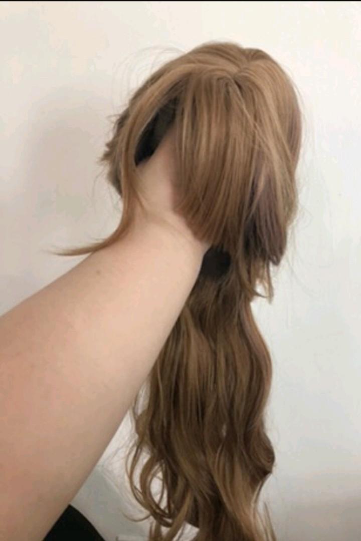 FREE POST to West Malaysia only / Ready Stock* Ladies Wavy Long Wig [Material: Import fiber- FREE POST to West Malaysia only / Ready Stock* Ladies Wavy Long Wig [Material: Import fiber-
