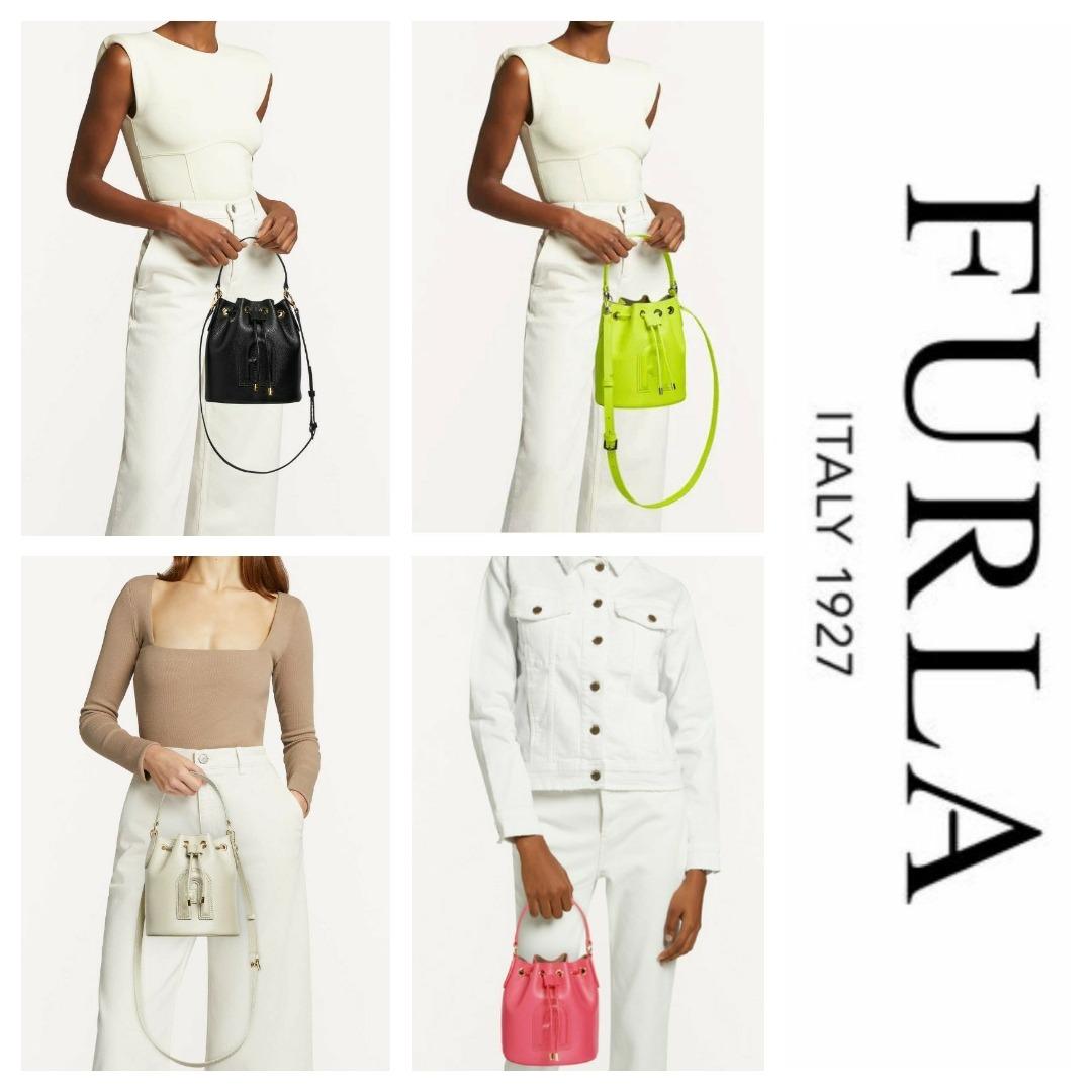 Furla mini bucket bag store