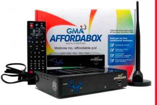 Gma affordabox with complete set