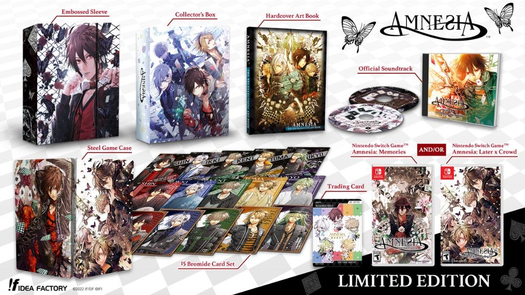 CLOSED GO] Amnesia: Memories / Later x Crowd (US/EU ver), Video Gaming,  Video Games, Nintendo on Carousell