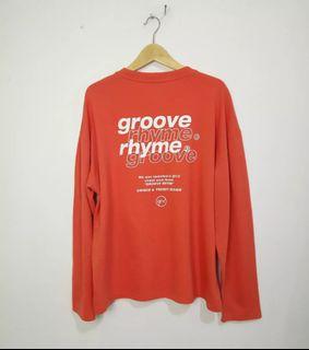 Groove rhyme Sweater Crewneck