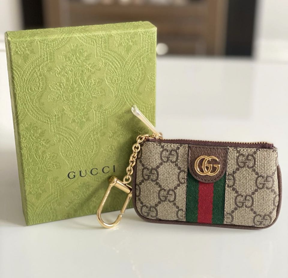 Gucci GUCCI GG Sprem Dionus Chain Wallet Card Case 574930 Beige P13916 –  NUIR VINTAGE