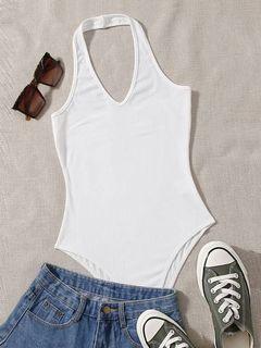 Halter bodysuit