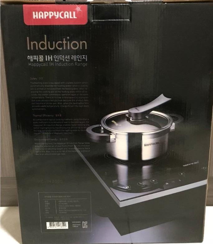 Happycall IH Induction Range HCIH2000, TV & Home Appliances, Kitchen