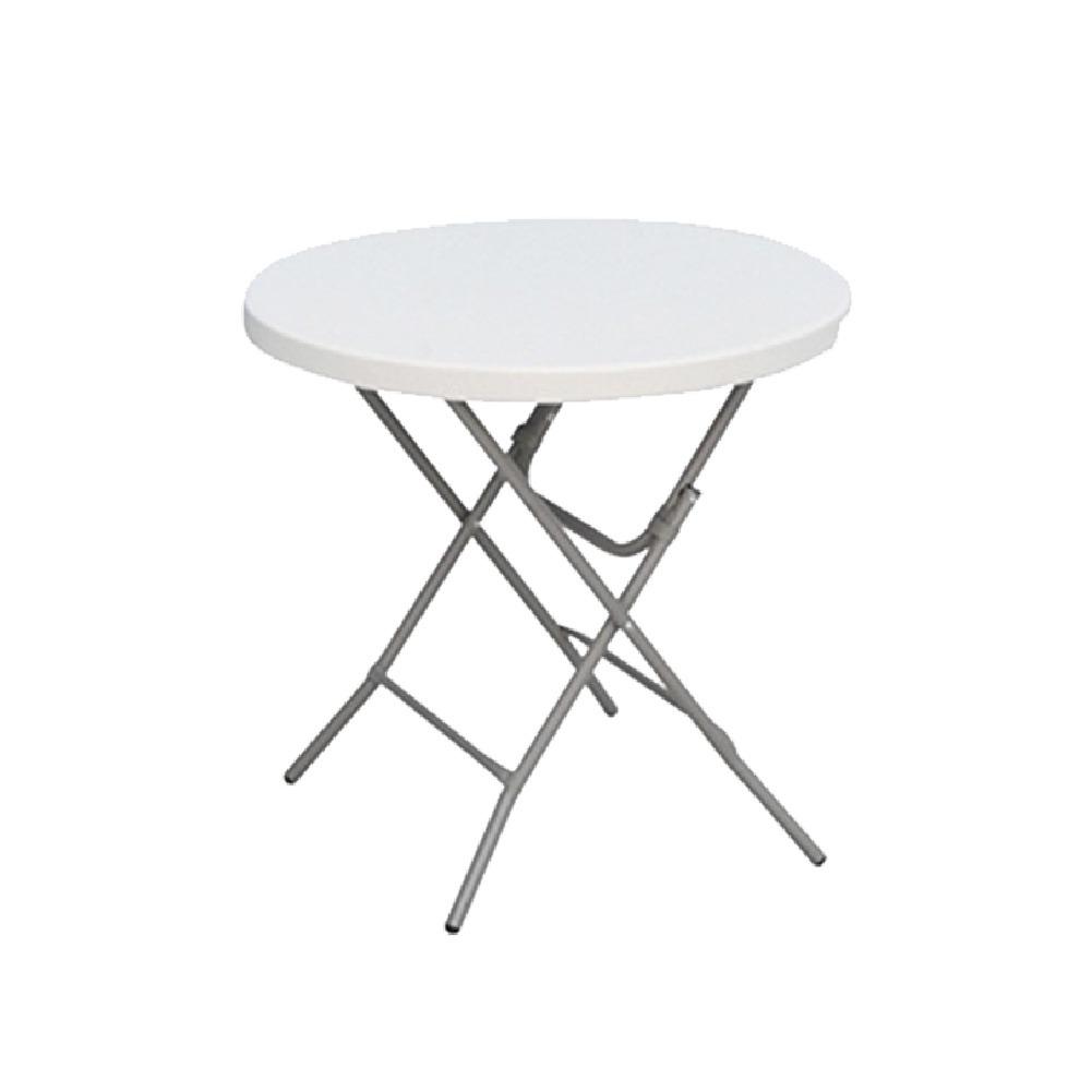 HDPE 60cm Portable Round Folding Table / Travel / Outdoor / Sturdy