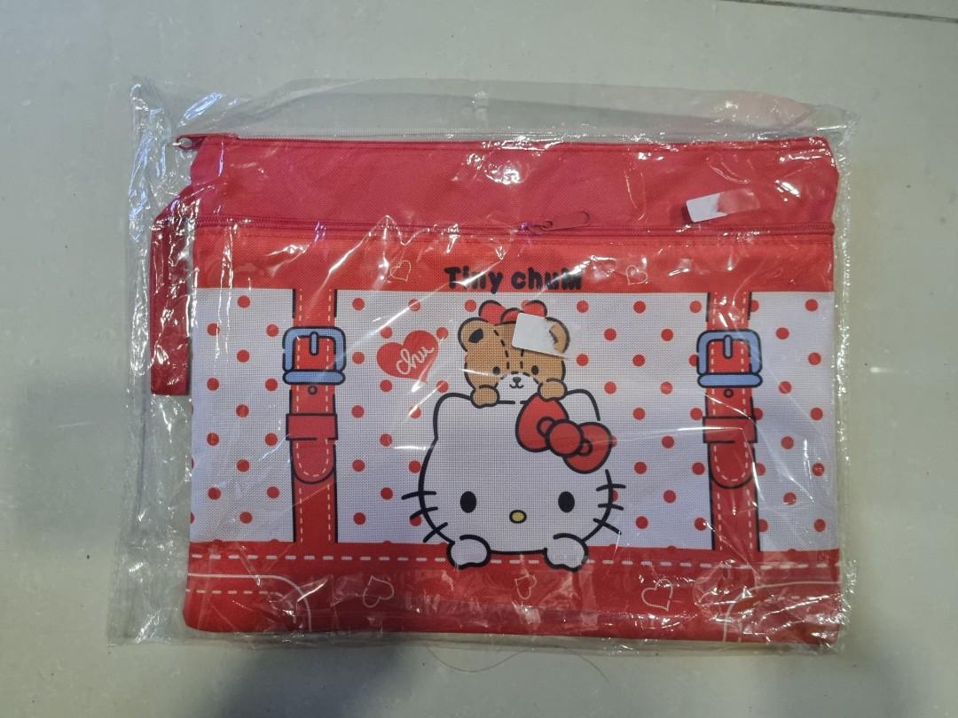 Hello Kitty Zip Bag/File, Hobbies & Toys, Stationery & Craft, Other