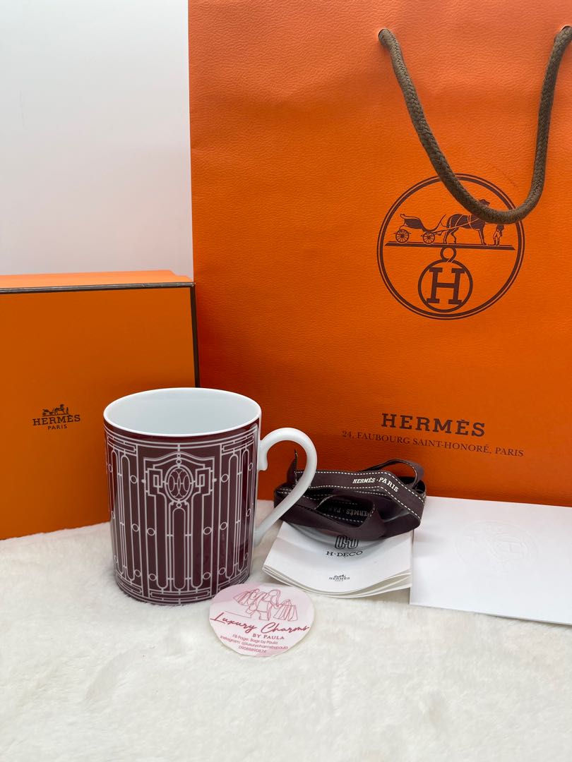 Hermes H Deco Mug, Furniture & Home Living, Home Decor, Other Home